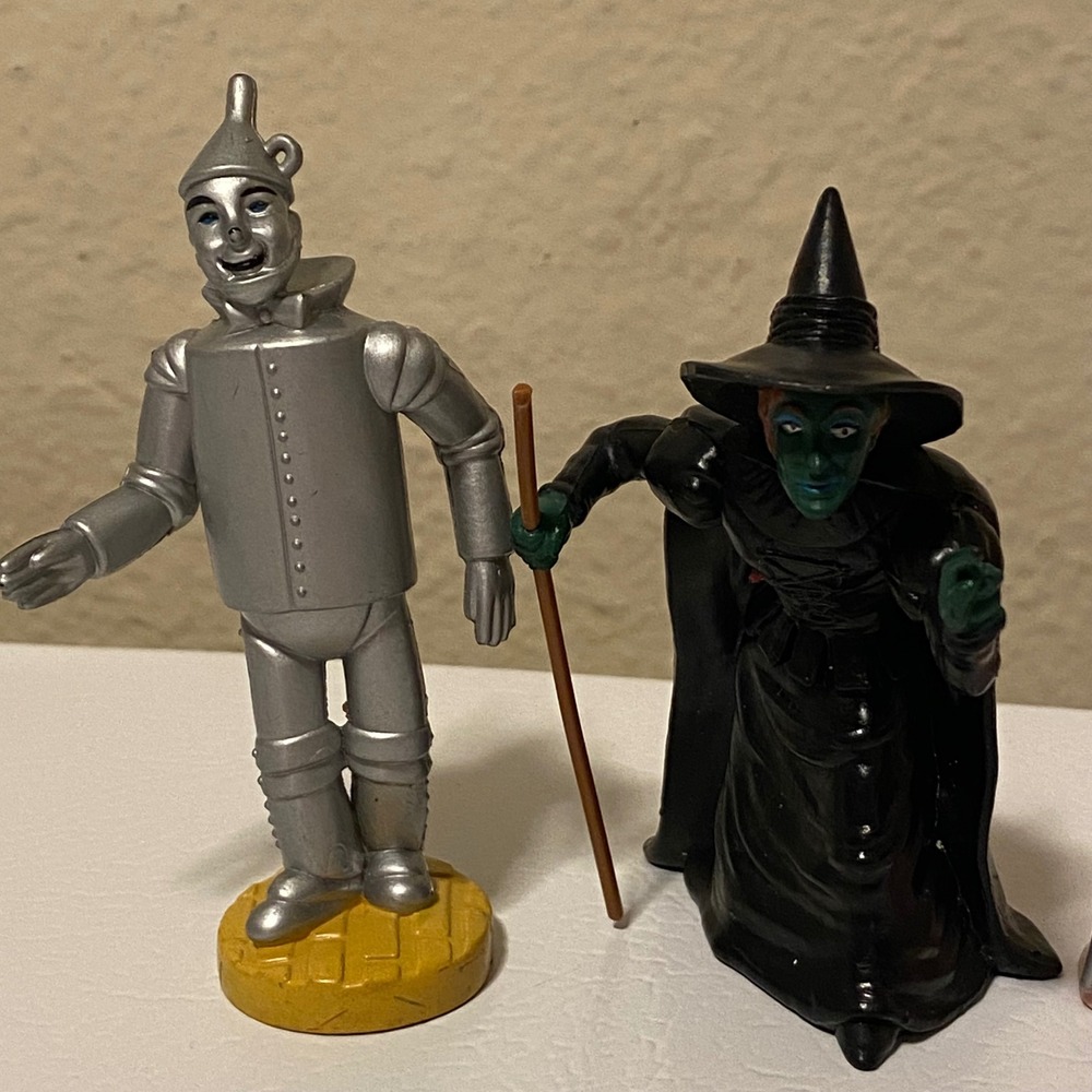 Vintage Wizard of Oz Collectible Figurines Set Dorothy Wicked Witch Scar Glinda - Picture 3 of 11